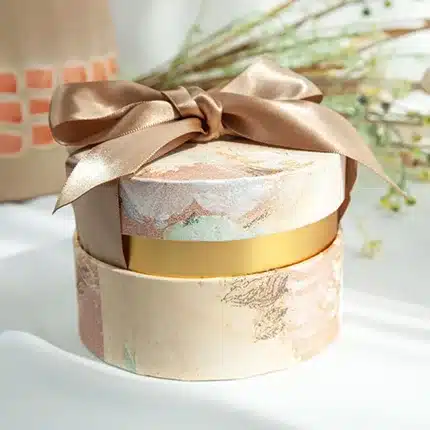 Custom Round Present Box