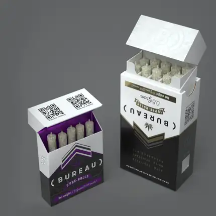 Child Resistant Cigarette Packaging Boxes