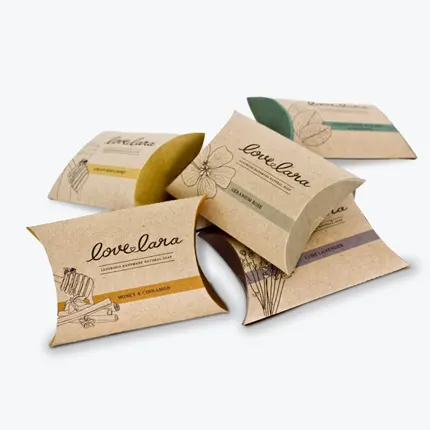 Pillow Soap Boxes Wholesale