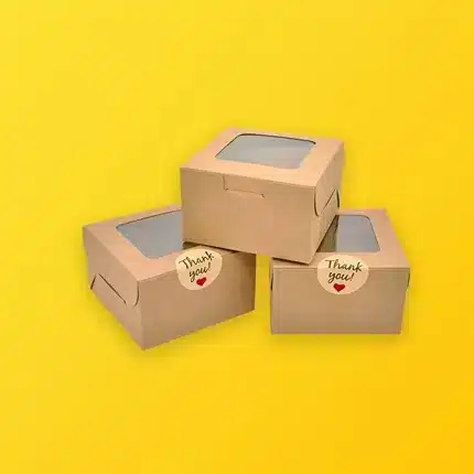 Eco Friendly Bakery Boxes with Logo