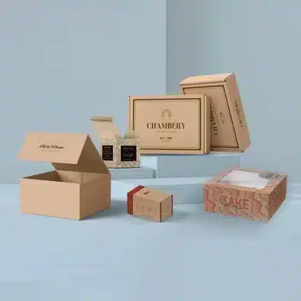 Kraft E commerce Boxes Wholesale