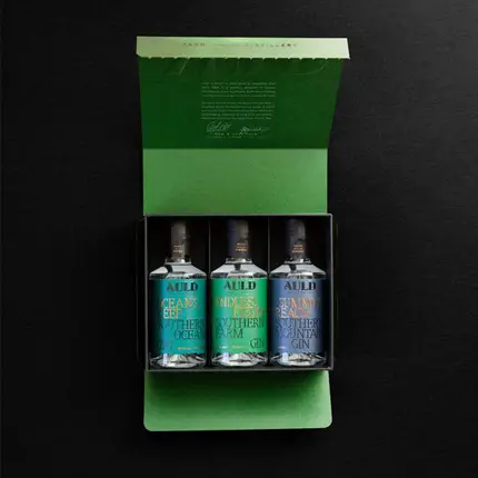 Green Foil Packaging Boxes