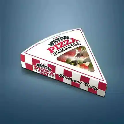 Personalized Pizza Slice Boxes