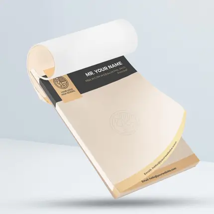 custom printed notpads