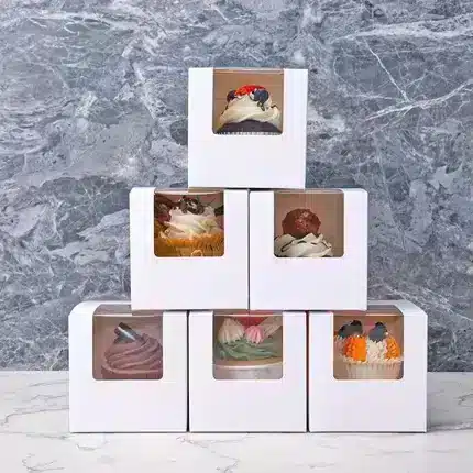 White Cake Boxes Wholesale